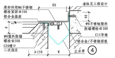 地面盖板型变形缝图集